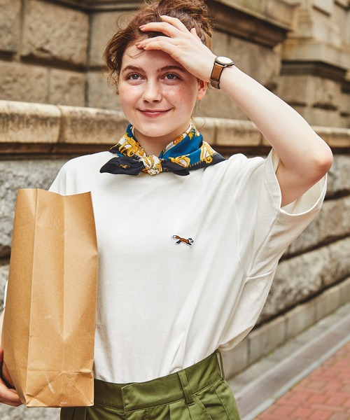 PENNEYS（ペニーズ） tシャツ 別注 THE FOX ロゴ ワッペン刺繍ワン