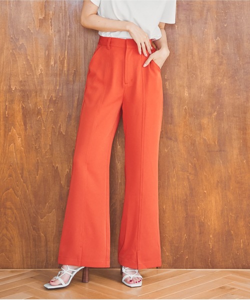 パンツ カラーフレアパンツ レディース : ZOZOTOWN Yahoo!店 - 通販