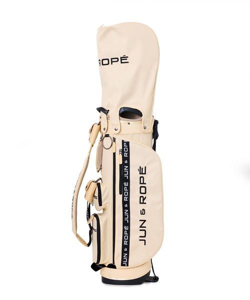 JUN&ROPE'（ジュンアンドロペ） ゴルフ ロゴテープキャディバッグ