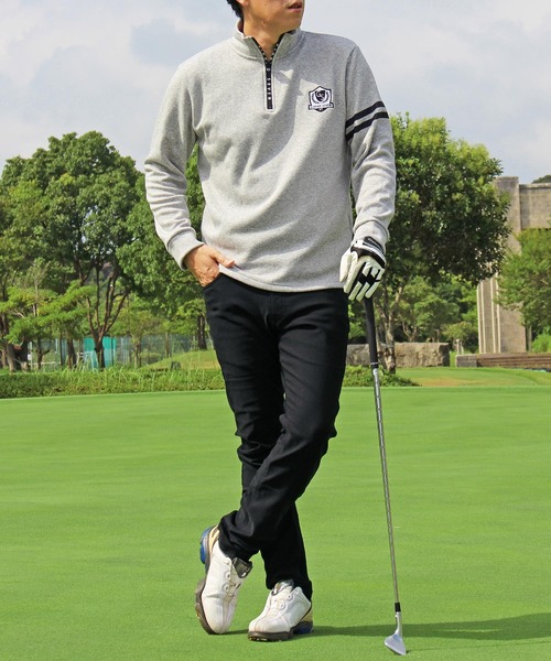 GIORNO SEVEN（ジョルノセブン） ゴルフ ハーフジップトレーナー