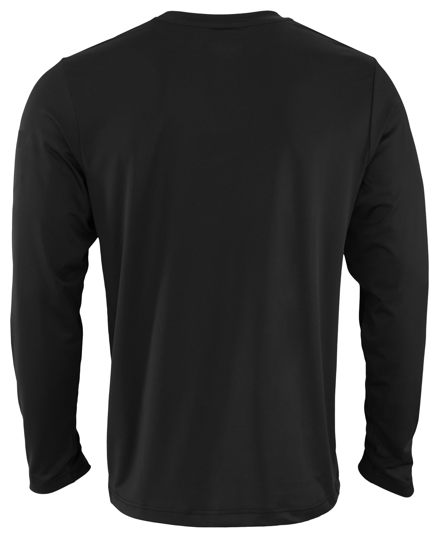 Zubaz NFL Men's Black End Zone Long Sleeve T-Shirt, Seattle Seahawks