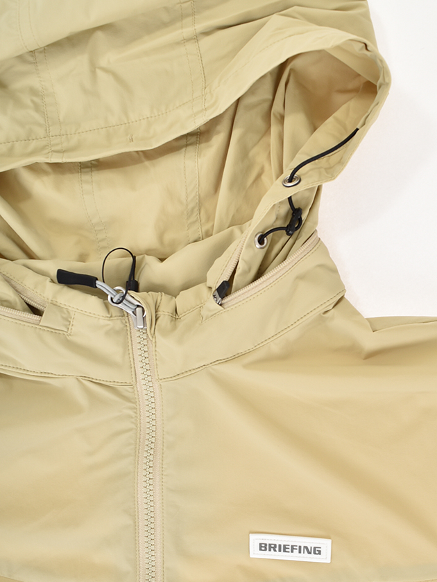 ブリーフィングゴルフ ウィンドブルゾン BRG233W19（ベージュ