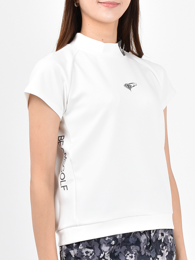 ビームスゴルフ サイドロゴモックネックカットソー 83-03-0054-461