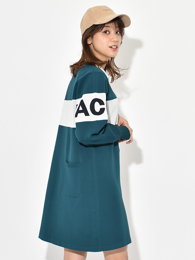 ジャックバニー ジャガードニットワンピース 263-5124130 | レディース