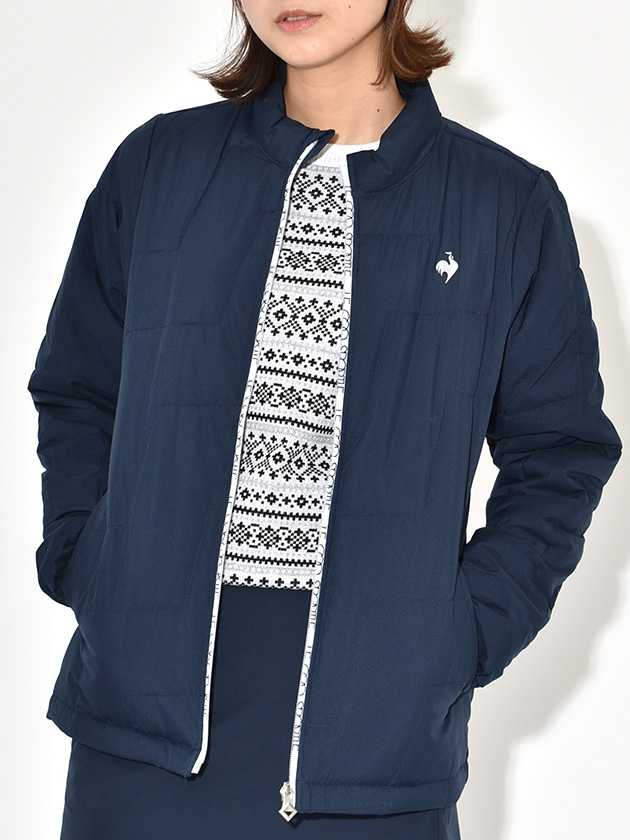 ルコックゴルフ 蓄熱・撥水・防風ポケッタブルブルゾン LG5FWB50L