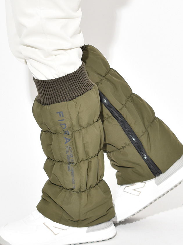 フィドラ 薄中綿入り タフタレッグウォーマー FD5SFZ25