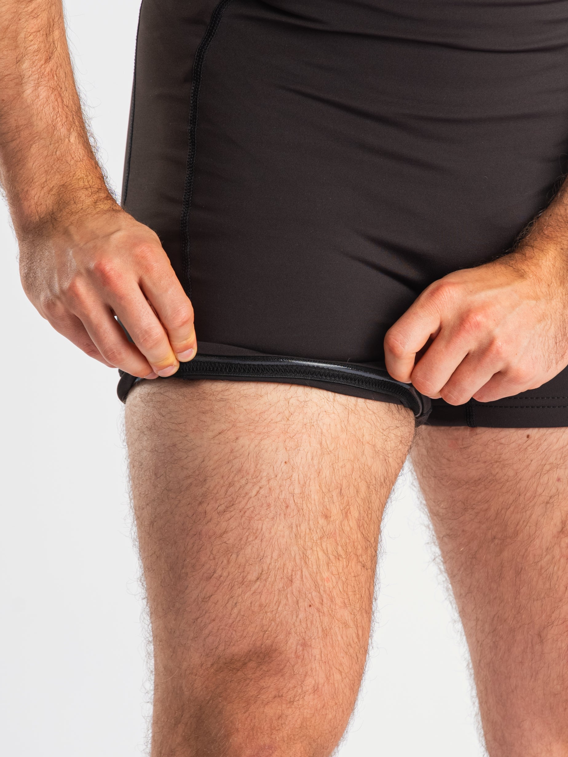 Rausch Black Singlet for Men | Plain Black Singlet | A7