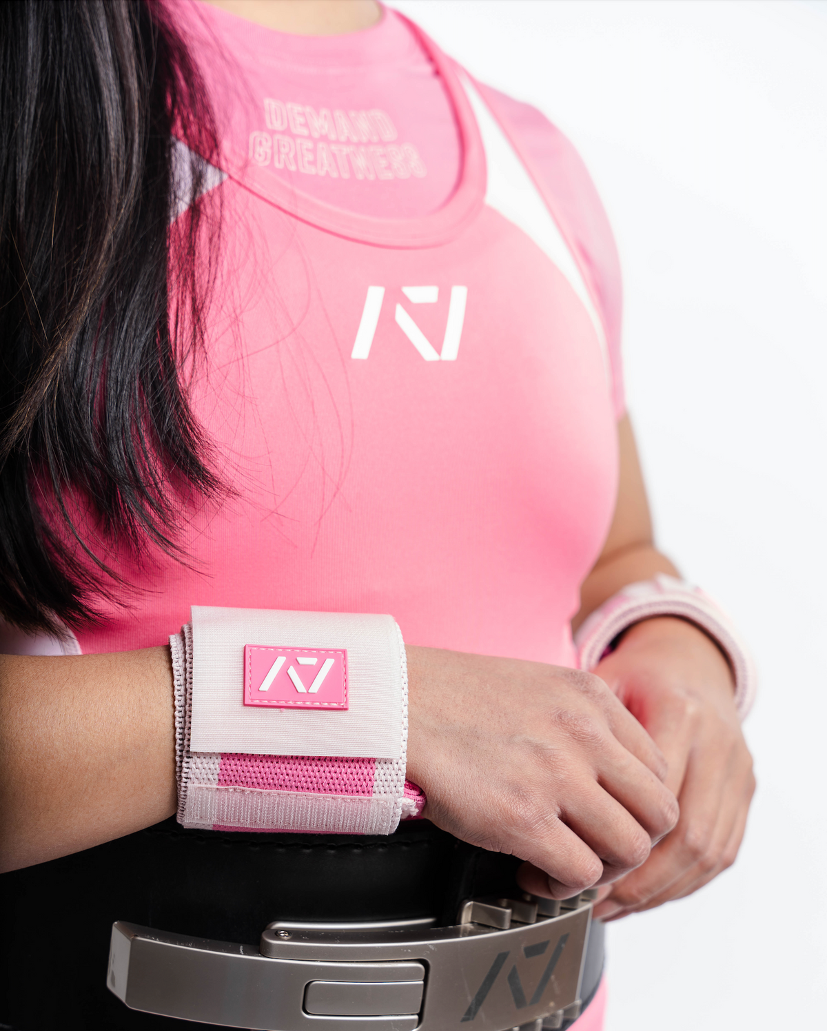 Zebra Wrist Wraps - Roseite - A7