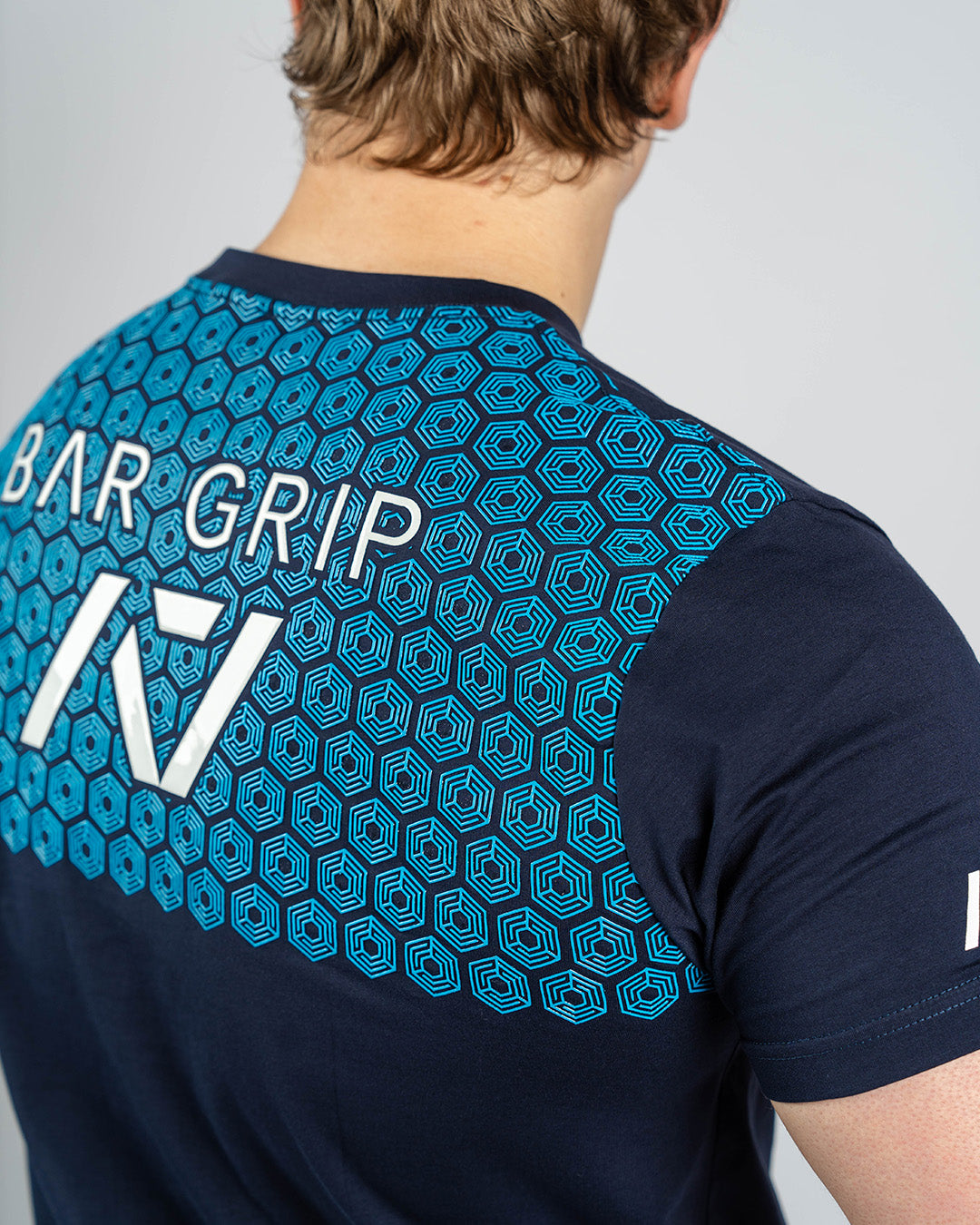 USAPL True-Fit Men's Bar Grip Shirt - Navy - A7
