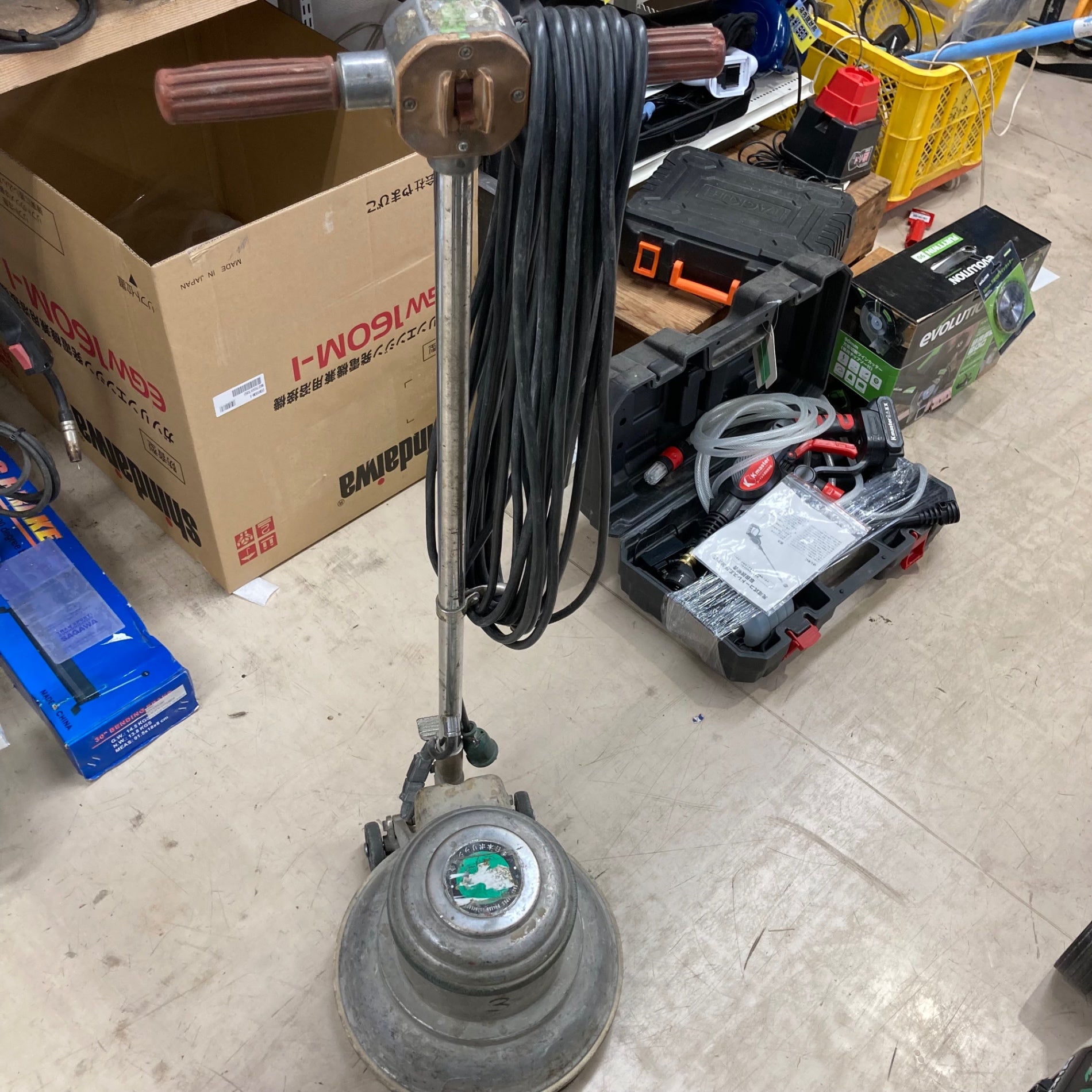 店頭受取り限定】〇アマノ武蔵 フロアポリッシャー CMP-120【町田店