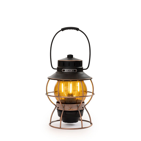 ベアボーンズ レイルロードランタン 色付き交換用ガラスホヤ