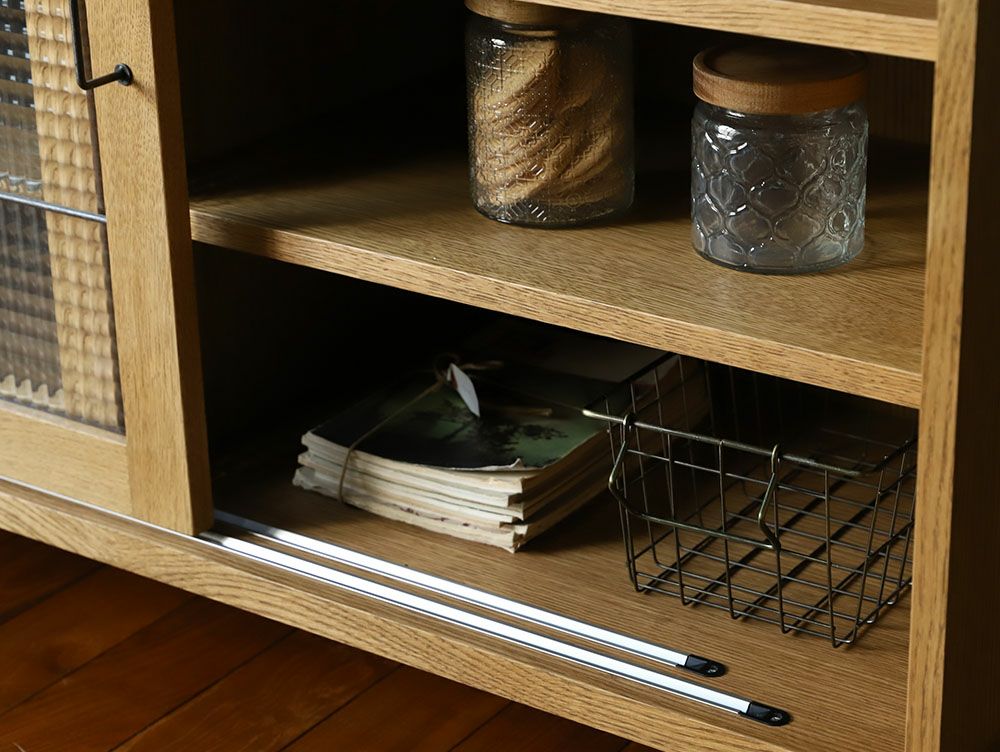 クーポン対象】カデル スライドガラスローボード 1200 - a.depeche