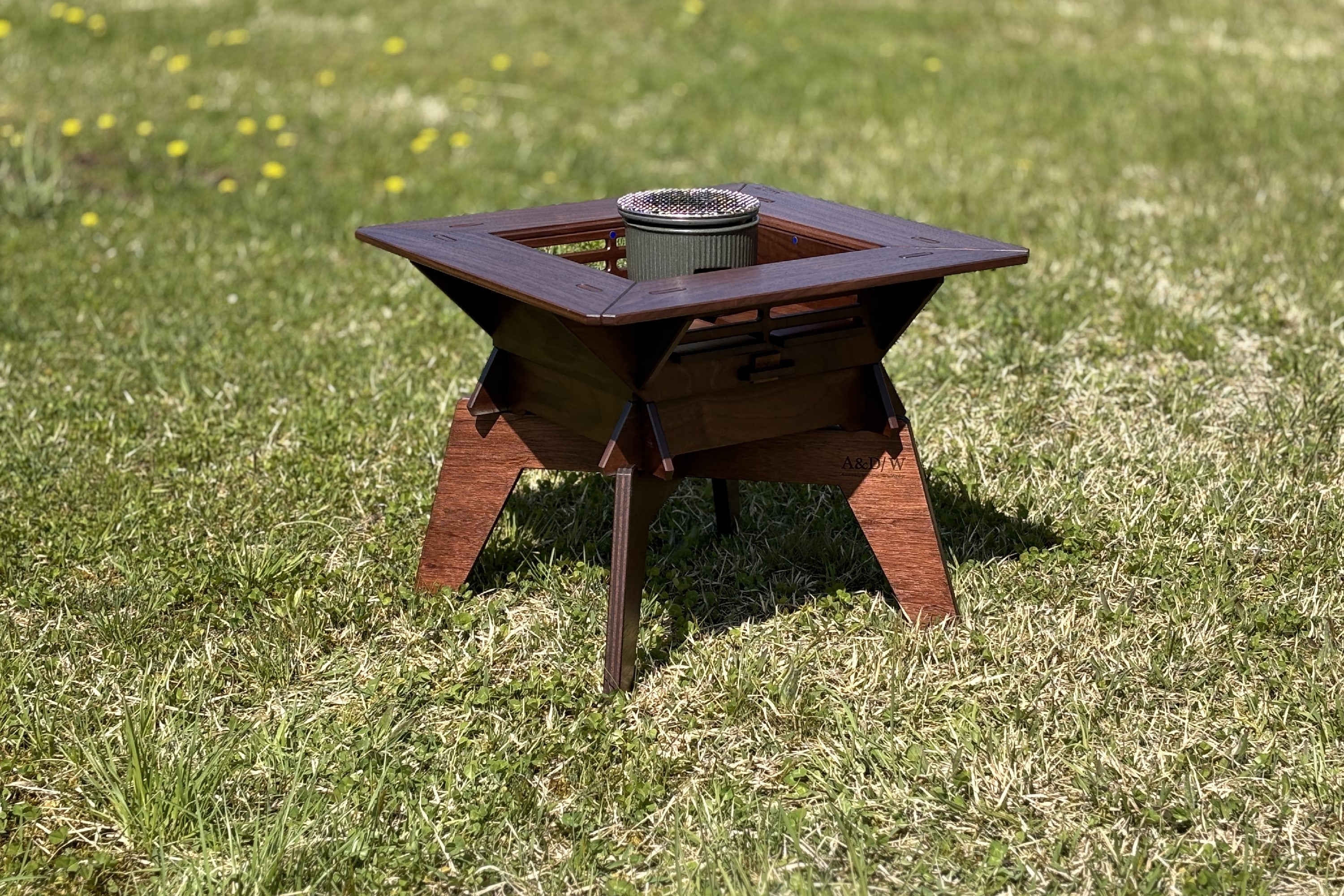 No.01-4 ミニ七輪囲炉裏用 スタンド – A&D/W