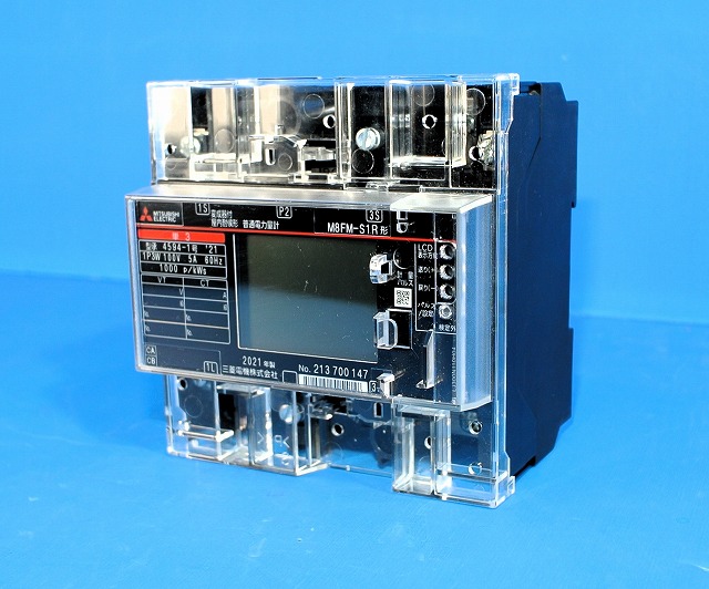 通販 | 三菱電機 電力量計 M8FM-S1R 1P3W 5A 60Hz | アドウイクス株式会社