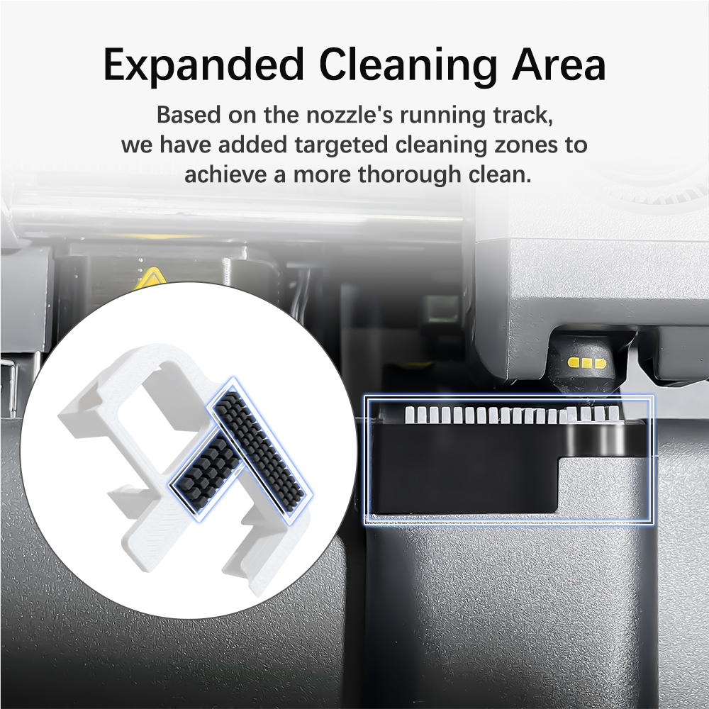 For Bambu lab P2S Heatbed Nozzle Wiper Replacement Parts 3D