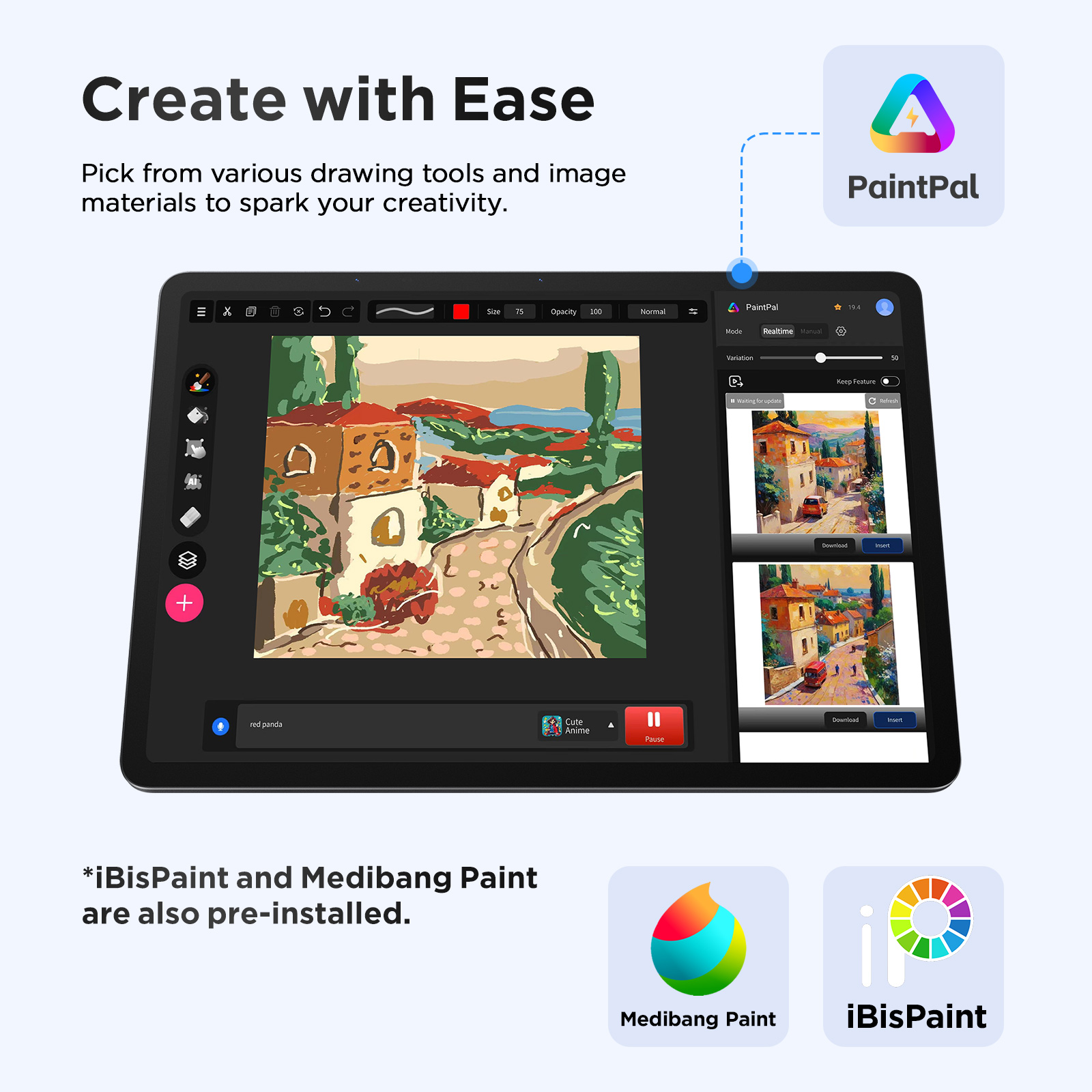 UGEE UT3 楽しい描画パッド 14.25 インチ 2.4K ウルトラ HD Android 14