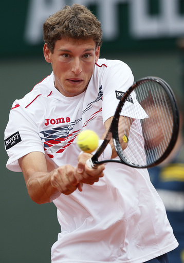 フェデラーが危なげなく1回戦突破、全仏オープン 写真7枚 国際ニュース