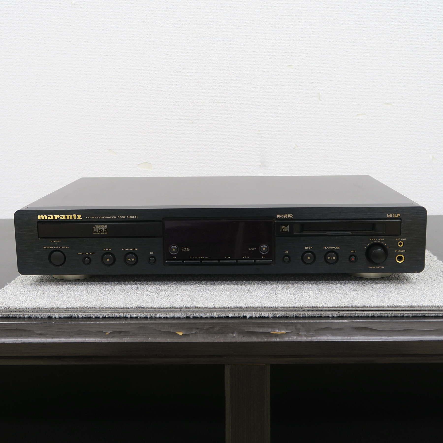 現状】Marantz CM6001 CD/MDデッキ マランツ @56039 / 中古オーディオ