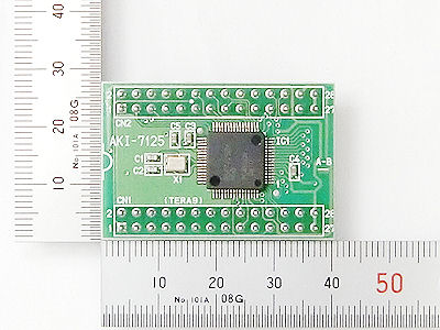 SH7125Fマイコンボード(コネクター実装済): 開発ツール・ボード 秋月