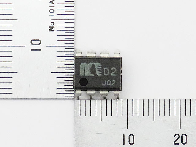 2回路入バイポーラー入力高音質HiFiオペアンプ MUSES02D: 半導体 秋月