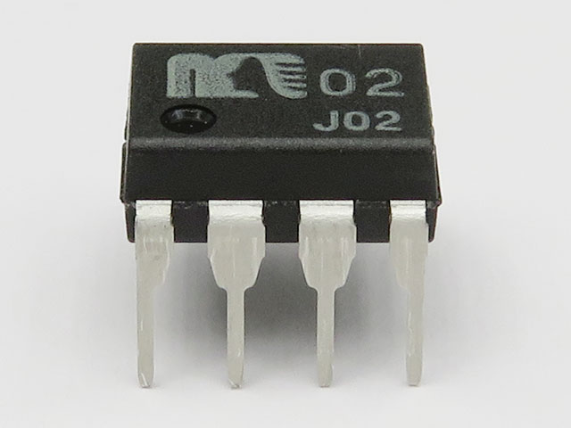 2回路入バイポーラー入力高音質HiFiオペアンプ MUSES02D: 半導体 秋月