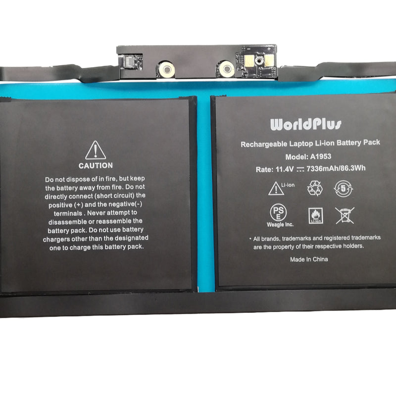 A1953 MacBookPro TouchBar 15インチ (2018/2019) 用交換バッテリー