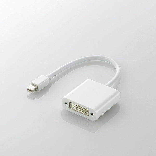 処分特価セール】Mini DisplayPort-DVI変換アダプタ [AD-MDPDVIWH