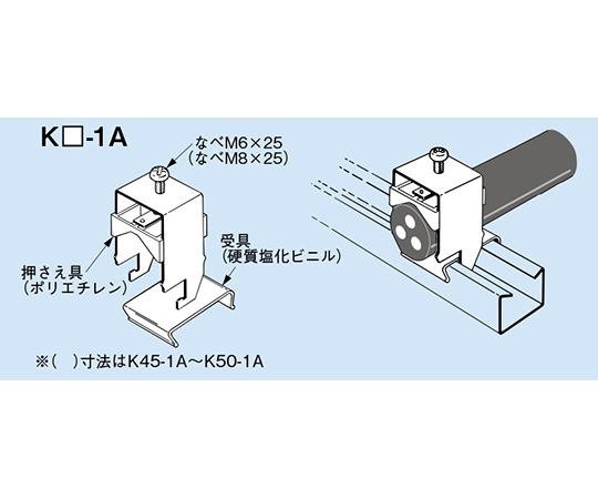 64-1093-32 ケーブラー（1段用）1セット（10個入） K15-1A 【AXEL