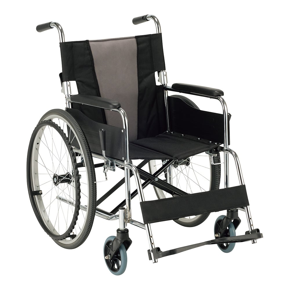 67-7127-11 スチール製車いす EX-11KGS 【AXEL】 アズワン