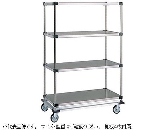 1-4580-02 ソリッドエレクターシェルフ ドーリー付 943×500×2028mm