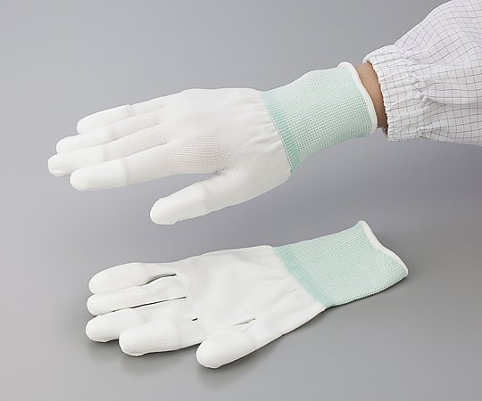 2-2132-04 アズピュア PUクール手袋（オーバーロックタイプ） 指先 S