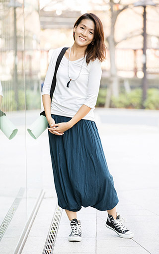 ジニーパンツ - genie pants ～動きやすく、さらに自由～ | yoggy air