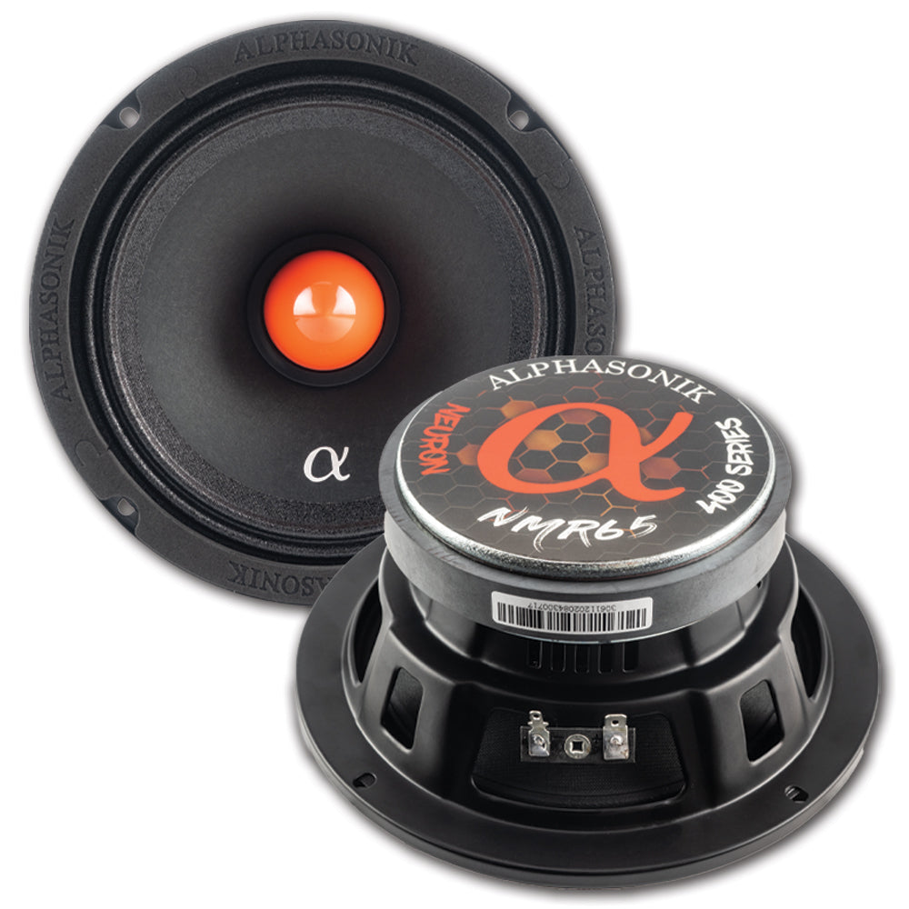 NMR65 Midrange Speaker - Sold as a Pair | Alphasonik