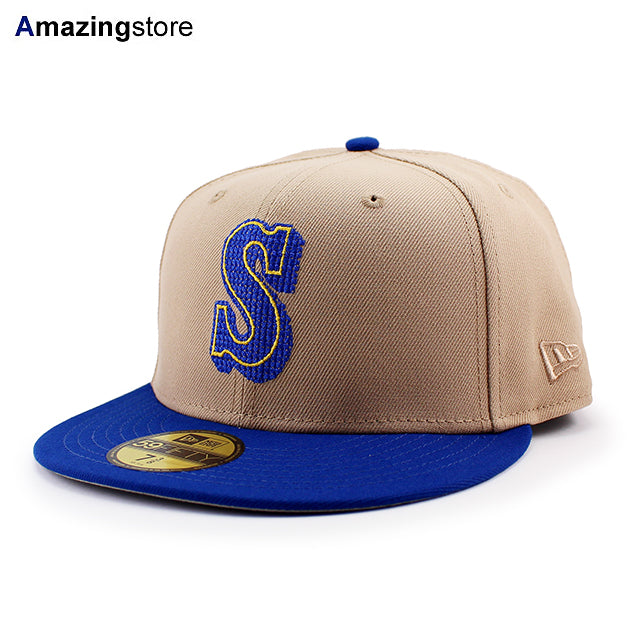 ニューエラ キャップ 59FIFTY シアトル マリナーズ MLB NEEDLEPOINT