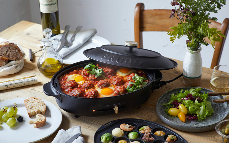 BRUNO（ブルーノ） オーバルホットプレート | Amingオンラインショップ