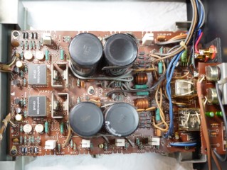 Technics ﾊﾟﾜｰｱﾝﾌﾟ SE-A5 No.44 修理の様子