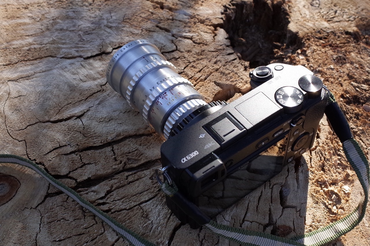 Kodak Cine Ektar 63mm f:2 + SONY α6300: 少年☆レンズ