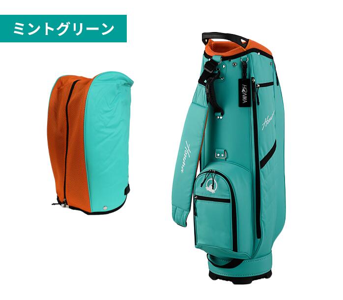 ホンマ ゴルフ ライト キャディバッグ 23SS 9型 軽量 筆記体 ロゴ