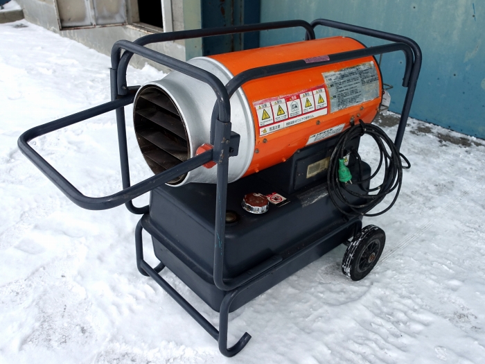 安東産業 中古 オリオンジェットヒーター HPE310－L 北海道旭川市