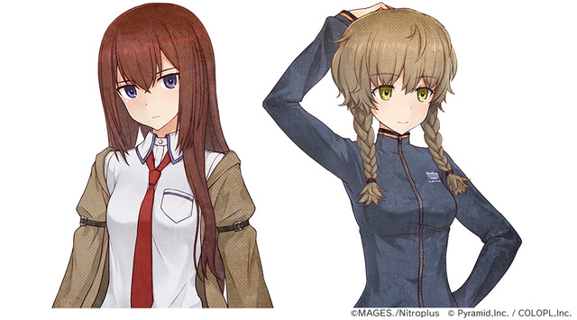 STEINS;GATE」牧瀬紅莉栖（CV：今井麻美）＆阿万音鈴羽（CV：田村