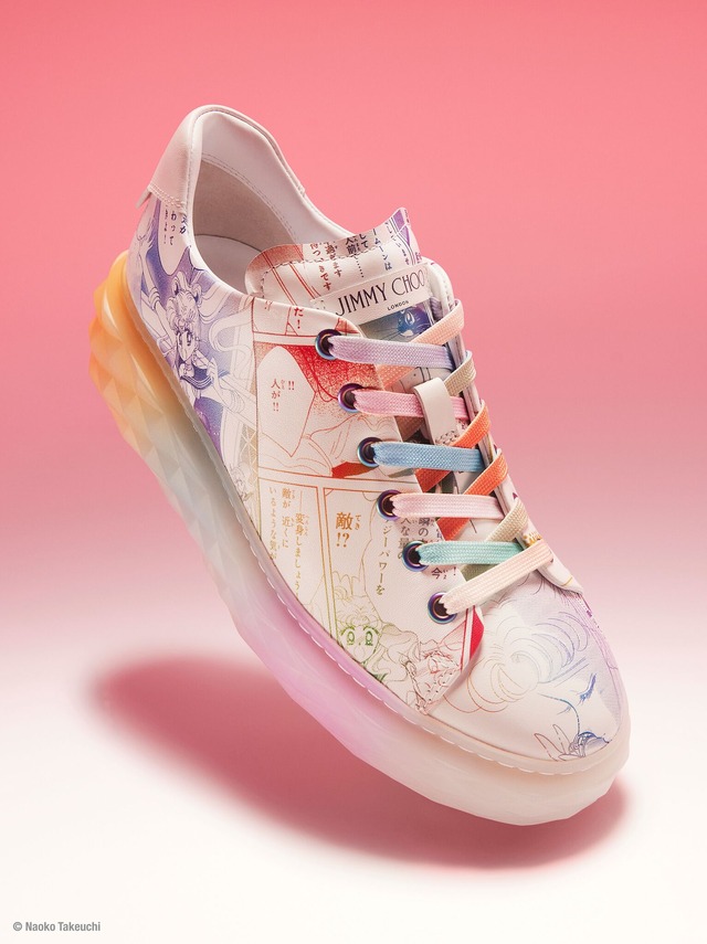 セーラームーン×ジミー チュウ」のコラボがラグジュアリーで夢中