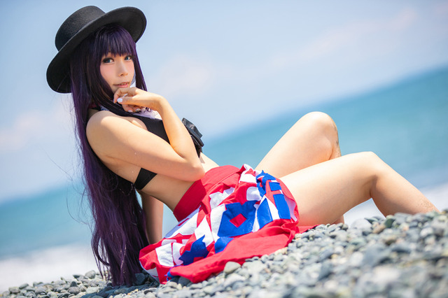 コスプレ】「FGO」水着マルタが話題！ “フリー素材レイヤー”ぐぐる