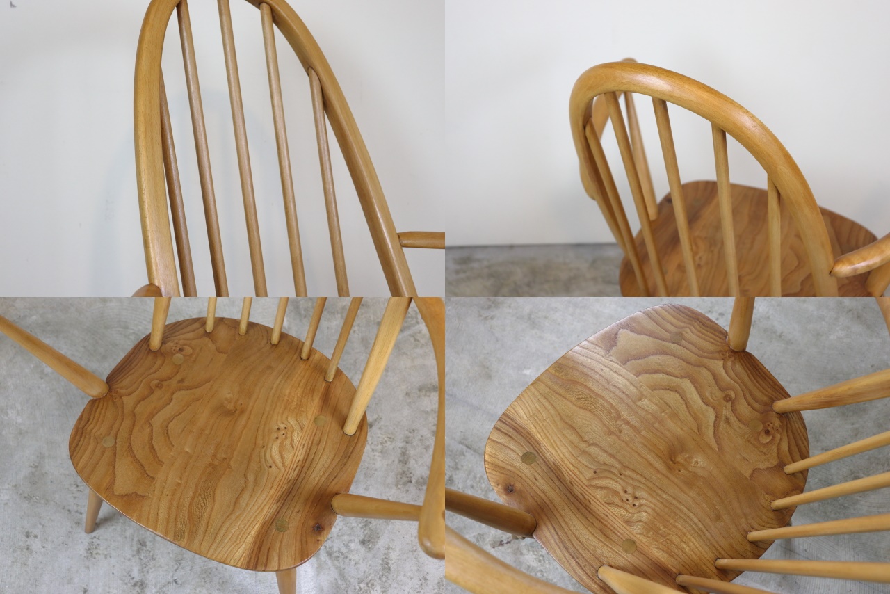 イギリス アーコール ercol クエーカーアームチェア さ7-5