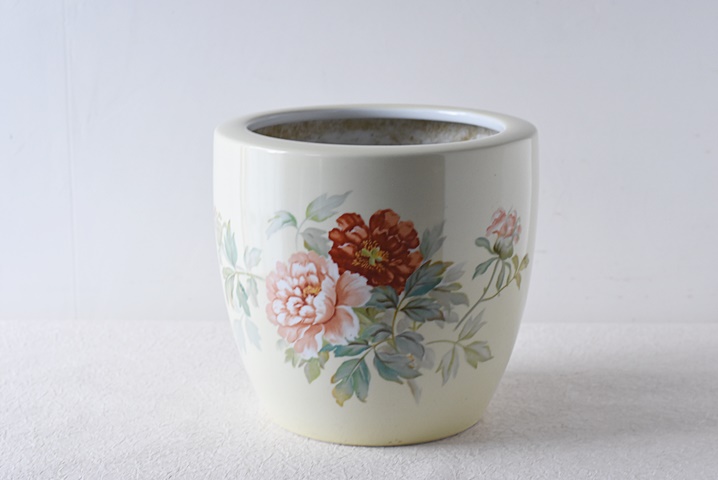 オールドノリタケ 薔薇の火鉢 日陶 ノリタケ - 生活骨董と古布の