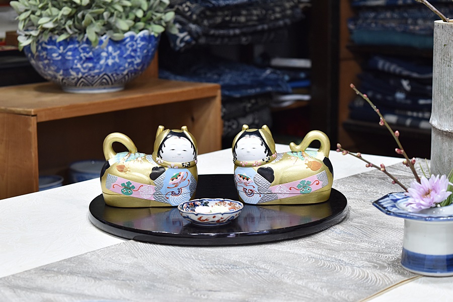 雛人形 ひな祭り 豆雛 伝統的な5段ひな人形セット レア アンティーク