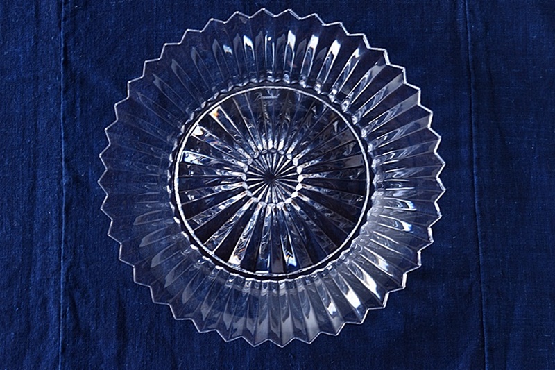 バカラ ミルニュイ プレート 大皿 25.5㎝ Mille Nuits Baccarat グラス