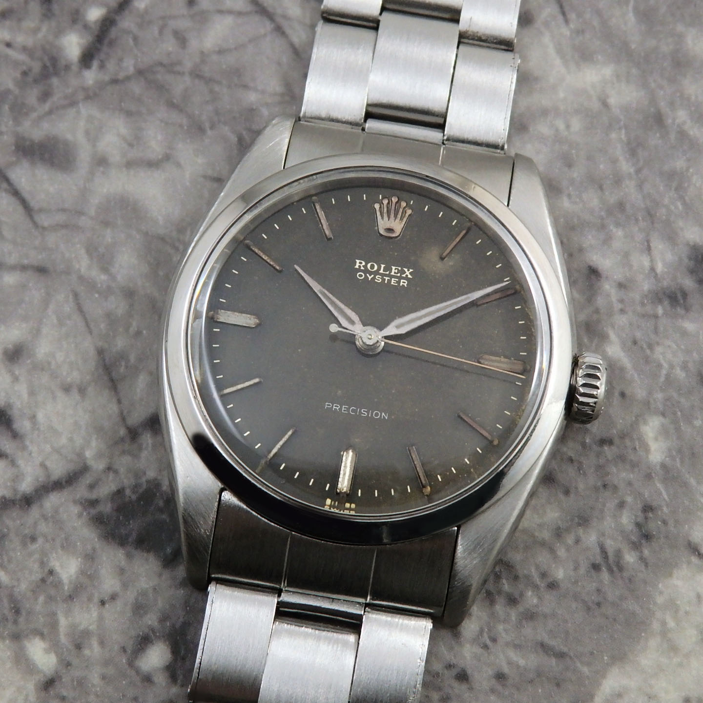 ロレックス OYSTER ブラックミラーダイヤル BLACK MIRROR REF.6426