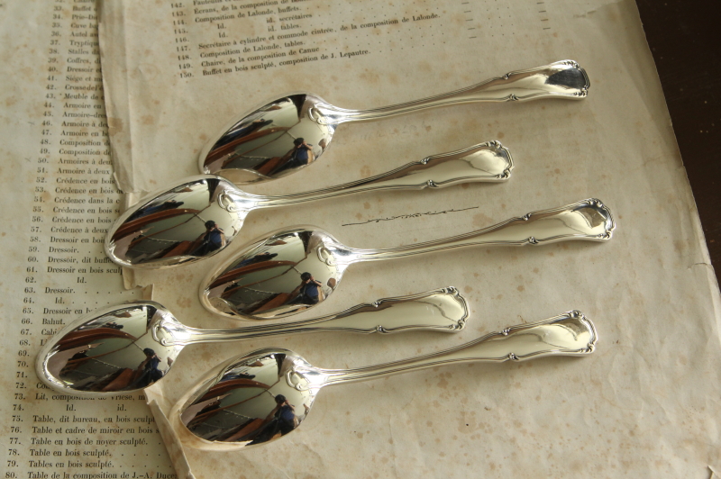 アンティークエルキュイ シルバーカトラリー テーブルナイフ＆フォーク