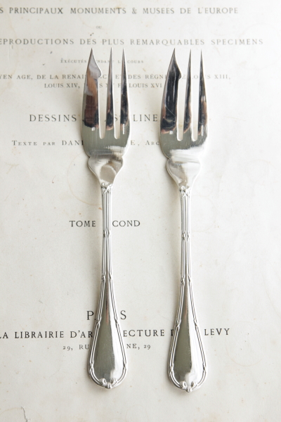 アンティーククリストフル リュバン christofle rubans フィッシュ