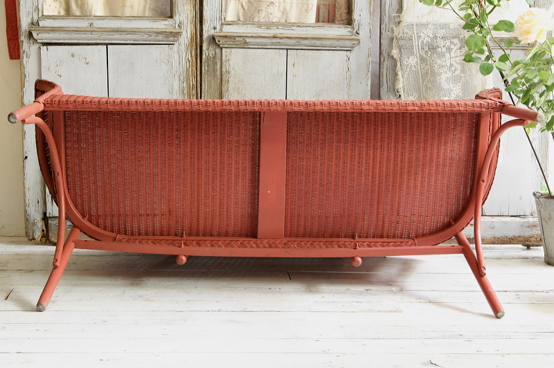 アンティークロイドルームソファ セティ lloyd loom イギリス